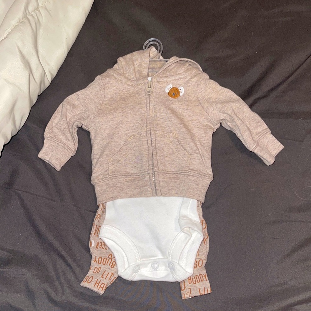 Boys infant size premie (3 piece) baby outfit